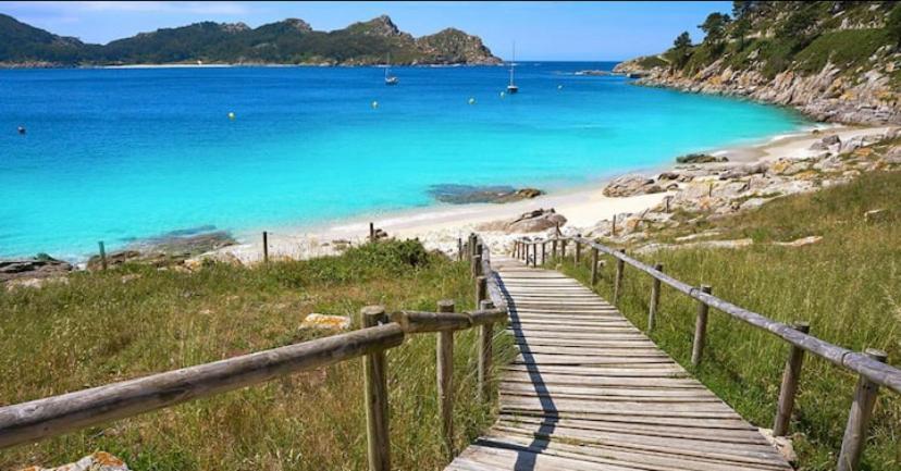 Villa Papona - Atico ,Parking Moaña 외부 사진